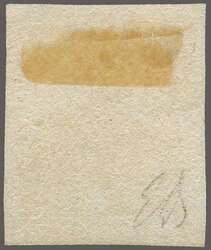 1858: ½ gr. rose, imperforate, Plate 1, an unused example of fine ...