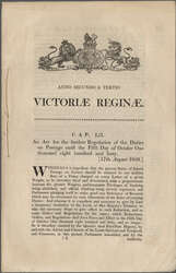 1839 (Aug 17): An Act for the Further Regulationof the Duties of ...