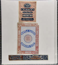 1826c.: Lottery Tickets (2), each showing engine-turned background by ...