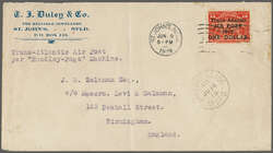 Transatlantic Flight Newfoundland to Ireland by Admiral Sir Mark Kerr ...