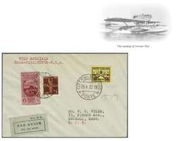 Vatican: Rome - (Gibraltar) - United States Shore to Ship Flight 1932 ...