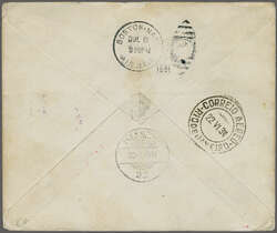 1930 (Oct. 10): "American Legion" flight cover, franked with 5c ...