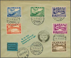 Light & Wilson World Flight, Leg Reykjavik - Edinburgh 1934 (Sept. 4) ...