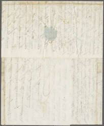 1854 (6. Sept.): Barfrankierter Faltbrief von Genf, mit rotem PD im ...