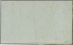 1850 (15. Jan): Reklamation - Laufzettel von Rheinfelden nach ...