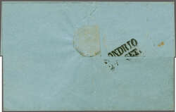 1850 (26. Sept.): Unfrankierter Brief der Kirchgemeinde 'S. Vittore ...