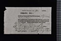 1715/1848: Kleines Konvolut von fünf Belegen, dabei zwei gedruckte ...