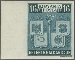 1940 (May 27): Balkan Entente, the set of two values, variety ...