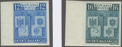 1940 (May 27): Balkan Entente, the set of two values, variety ...