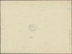 'Cavallini' di Sardegna 1819 (Jan): Unused double sheet letter with ...