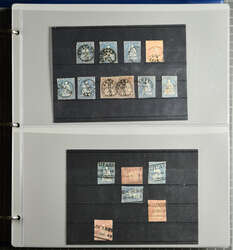 1830/1930 (ca.): Sammlung von 80 Briefen und Karten 20 Einzelmarken ...