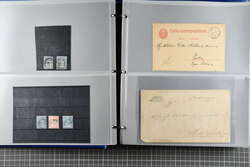 1830/1930 (ca.): Sammlung von 80 Briefen und Karten 20 Einzelmarken ...