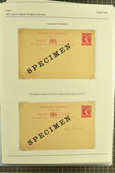 1892/1914: Extensive collection of postal stationery contained within ...