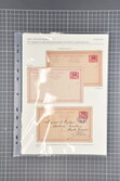 Egypt Stationery: 1897 Assembly of sixteen postal cards overprinted ...