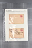 Egypt Stationery 1899: Collection of sixteen 4 m. surcharge in black ...