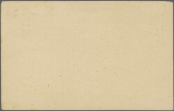 Egypt Stationery 1906: 3 m. brown Official post card, overprinted ...