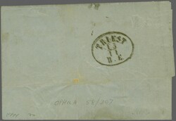 Austrian Consular P.O. in Beirut 1866 (Oct 30): Entire letter written ...