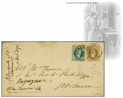 4160010: Libanon Österreichische Levante Postämter - Ganzsachen