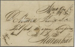 Inclinados 1844/46: 90 r. black, Type I and 30 r. black, Type II, ...