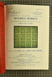 1962/64: Assortment of various Maurice Burrus catalogues: Cape of ...