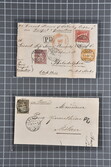 1850/82: Kleines Los mit u.a. Rayon II, Stein B: Type 29 l/u auf ...