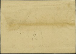 1883: Stationery newspaper wrapper ½ penny brown, uprated with 1884, ...