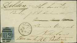 1882: 4 pence blue, Crown CA wmk., perf. 14, fresh colour, good ...