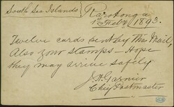 1892: Stationery postal card 1 penny blue on ivory, uprated with 1892 ...