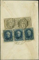1874: Surface Printed 6 pence grey, plate 14, Spray wmk., perf. 14, a ...