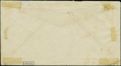 1877: Liberty Head, 20 centavos blue, in combination with U.P.U. 1883 ...