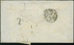 1882: Hope, 6 pence mauve, in combination with Egypt first issue ...