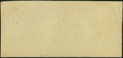 1874/86: Stationery envelope front Franklin 1 cents light blue on ...