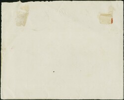 1877: Liberty, 10 centavos brown bisected diagonally (5 centavos ...