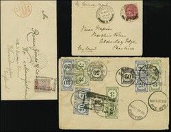 1898: Victoria, 1 pence mauve &amp; rose, fresh colour, good ...