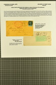 1875/1953: Selection of covers (27), cards (8) and documents (2) ...