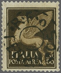 1943 FEZZAN - FRENCH OCCUPATION: hand ovpt. on italian adhesives: F.R ...