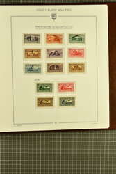 1912/1944: ITALIAN AEGEAN ISLAND, the Collection in album pages of ...