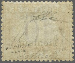 1920 Post office in Tientsin: '4 CENTS / Tientsin' handmade-stamp ...