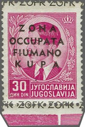 1941 ITALIAN OCCUPATION - FIUME AND KUPA ZONE. Cpl. set of 14 ...