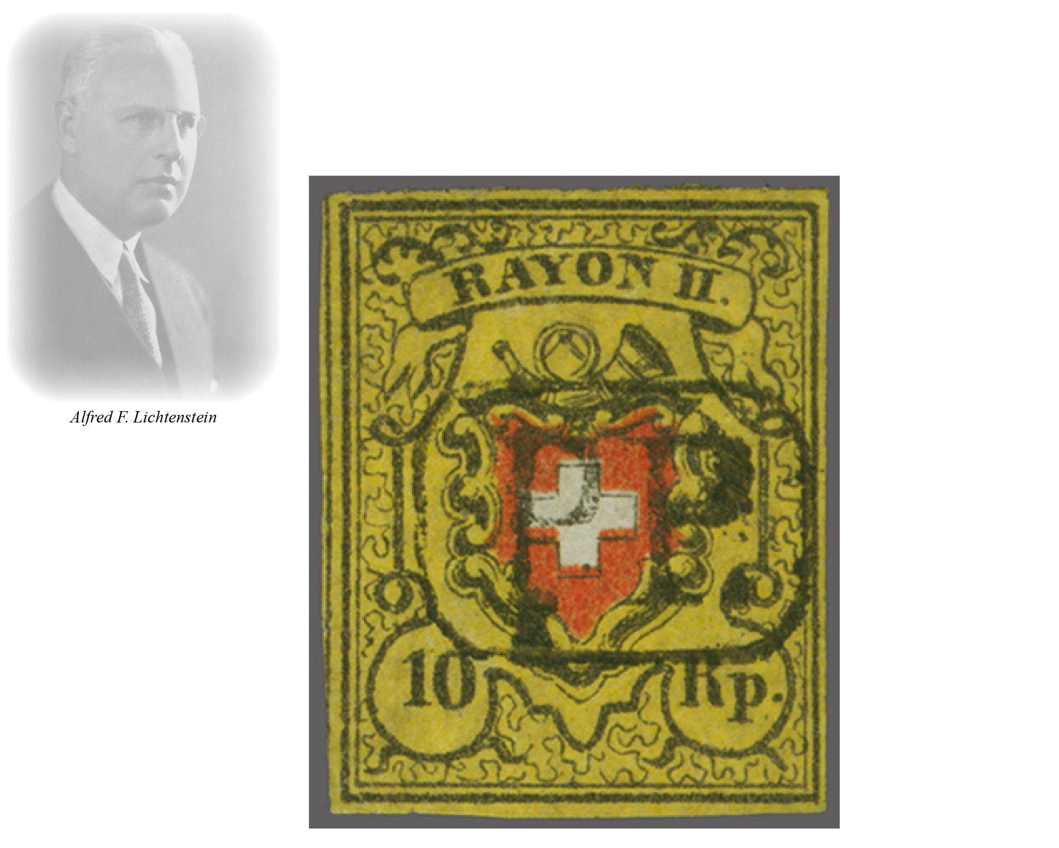 Rayon II mit vollständiger Kreuzeinfassung: Stein A3: Type 31 l/o
 ...