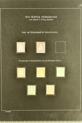 1862/82: Lot 23 Druck- und Farbenproben der Sitzenden Helvetia ...