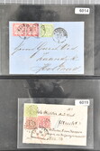1857/70ca: Lot 12 Briefe aus den altdeutschen Staaten, alle in die ...