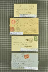 1835/1925 (ca.): Posten über 130 Briefe und Karten ab etwas Vorphila ...