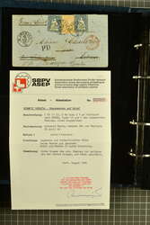 Postgeschichte Kanton Wallis 1850/1970 (ca.): Bemerkenswerte Sammlung ...