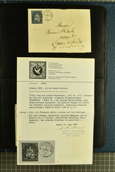 Postgeschichte Kanton Neuenburg 1854/1940 (ca.): Sammlung 180 Briefe ...