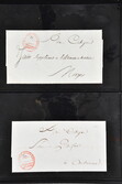 Helvetische Republik 1799/1803: Posten acht Belege mit u.a. ...