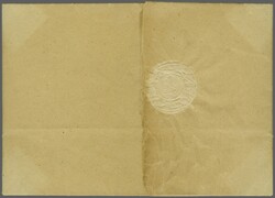 Wallis 1826 (24. Aug.): "S. BERNARD", oval gefasster Stabstp. in ...