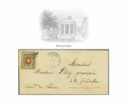 Neuenburg, farbfr. und breit- bis überrandig, dreiseitig mit teilw. ...