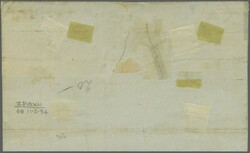 40 Rp. olivgrün im waagr. Paar zus. mit 10 Rp. blau und 20 Rp. ...