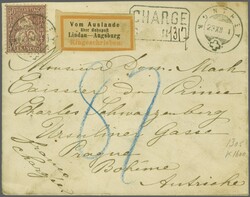 1881: 50 Rp. lila auf Faserpapier, farbfr. und gut gez., klar und ...